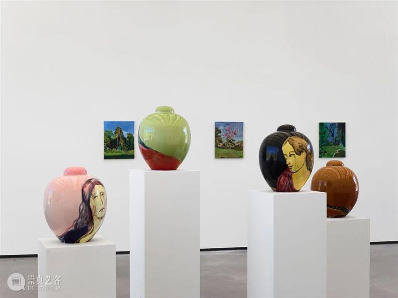 展览现场 | 克莱尔·特伯莱（Claire Tabouret）「泪水的诉说」@ 拉科斯特酒庄（Chateau La Coste） 崇真艺客