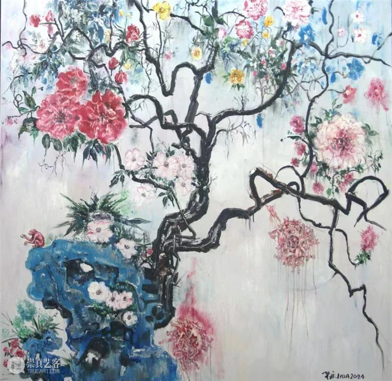 悦·美术馆|“宇宙是一个巨大的花朵”华庆新作展将于8月3日开幕 崇真艺客
