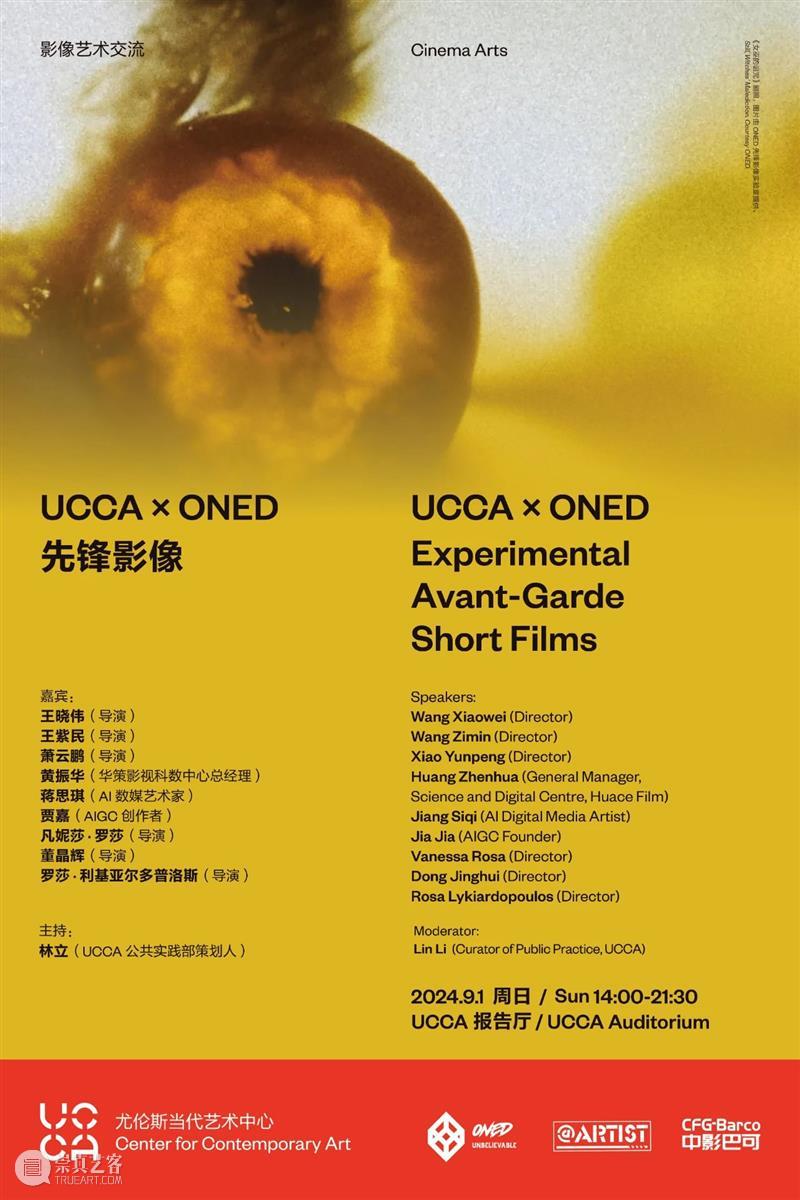 影像艺术交流丨UCCA × ONED先锋影像 崇真艺客