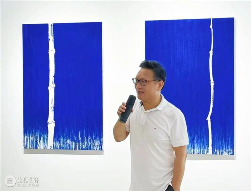 南希画廊新展 黑月·季胜利的生命蓝 热点聚焦  黑月·季胜利 南希画廊 查常平 崇真艺客