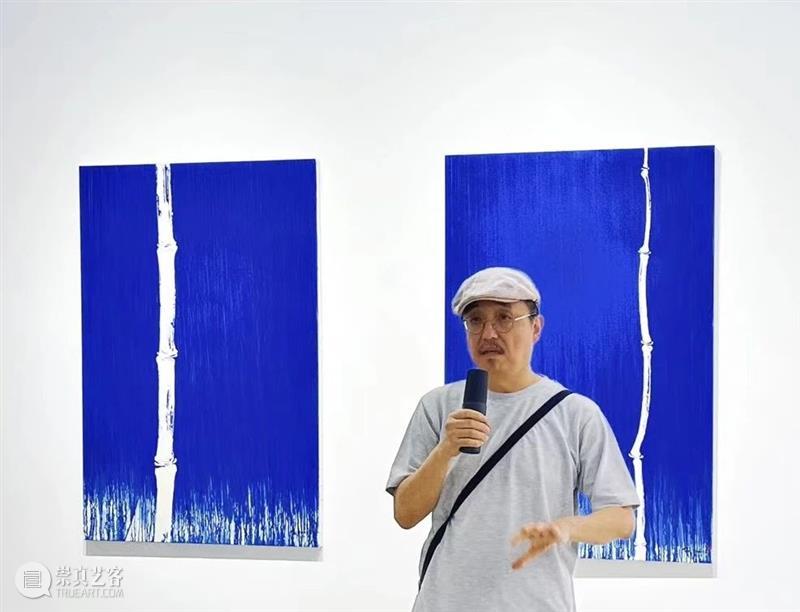 南希画廊新展 黑月·季胜利的生命蓝 热点聚焦  黑月·季胜利 南希画廊 查常平 崇真艺客