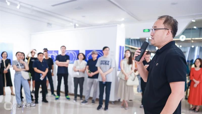 南希画廊新展 黑月·季胜利的生命蓝 热点聚焦  黑月·季胜利 南希画廊 查常平 崇真艺客