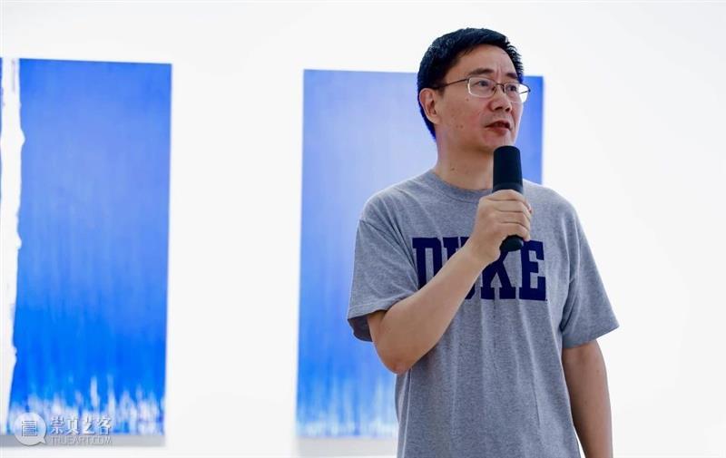 南希画廊新展 黑月·季胜利的生命蓝 热点聚焦  黑月·季胜利 南希画廊 查常平 崇真艺客