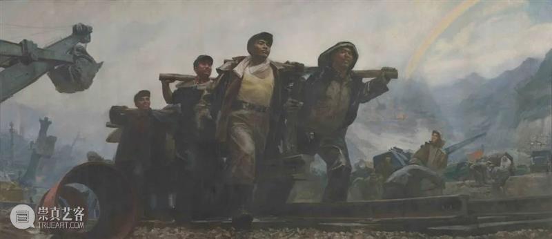 展览 | 现实主义创作和现代艺术，新中国成立后上海油画的时代芳华 崇真艺客