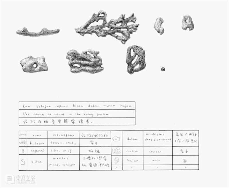 正在展出｜北京公社正在展出常羽辰个展《珊瑚辞典（60句）》 崇真艺客