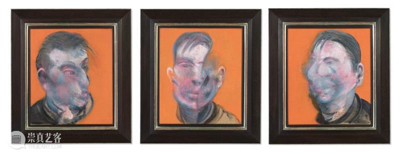 弗朗西斯·培根｜《自画像的三个研究》1979 崇真艺客