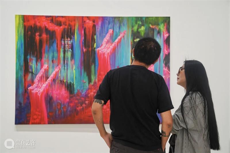 白石画廊北京｜开幕现场：迟鹏个展《上下限》 崇真艺客