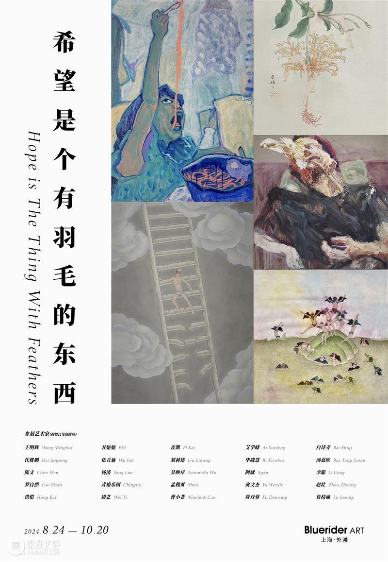 蓝骑士上海｜洪恺 征件展青年艺术家 23/25 希望是个有羽毛的东西 崇真艺客