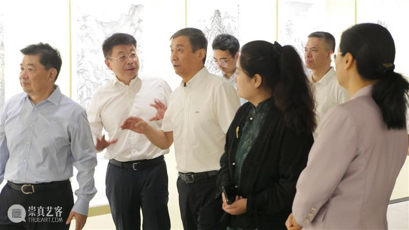 庆祝中华人民共和国成立75周年暨人民政协成立75周年全市政协和统战系统书画展在西安崔振宽美术馆开幕 崇真艺客