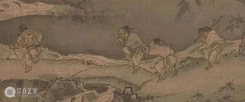 公益课堂:讲给孩子的中国美术史| 马远《 踏歌图》(五代两宋绘画艺术 51) 崇真艺客