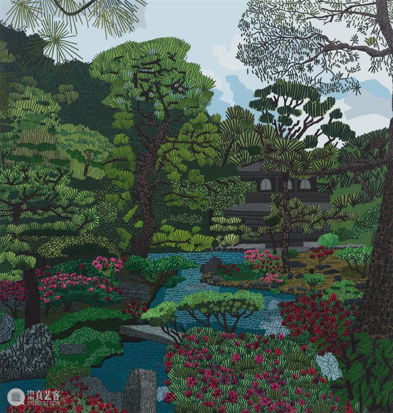 高古轩伦敦｜Jonas Wood 延续其标志性视觉语言的绘画与版画新作 崇真艺客