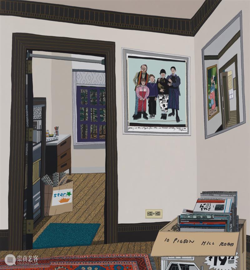 高古轩伦敦｜Jonas Wood 延续其标志性视觉语言的绘画与版画新作 崇真艺客