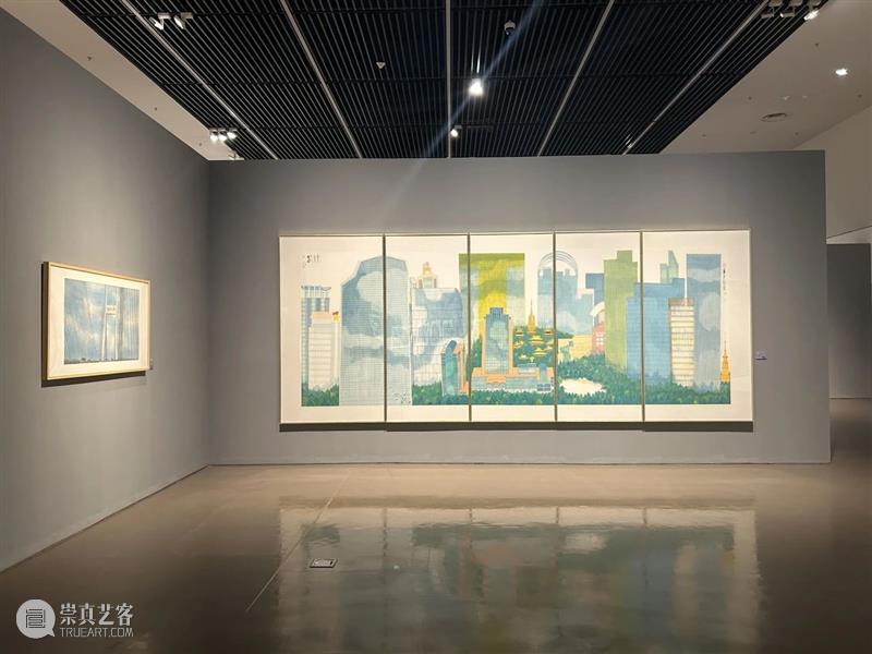 现场 | “笔墨构城——上海美术学院城市山水作品展”开幕式及研讨会圆满举行 崇真艺客