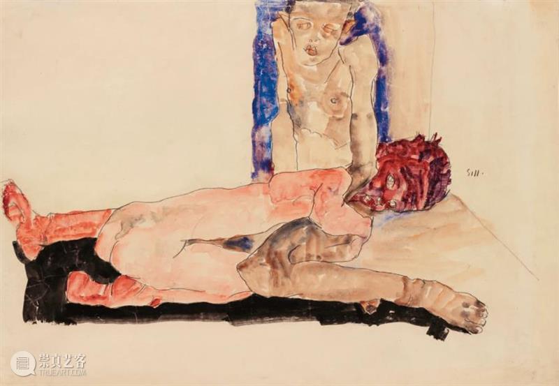 埃贡·席勒的纸上作品展 热点聚焦  埃贡·席勒（Egon Schiele） 崇真艺客