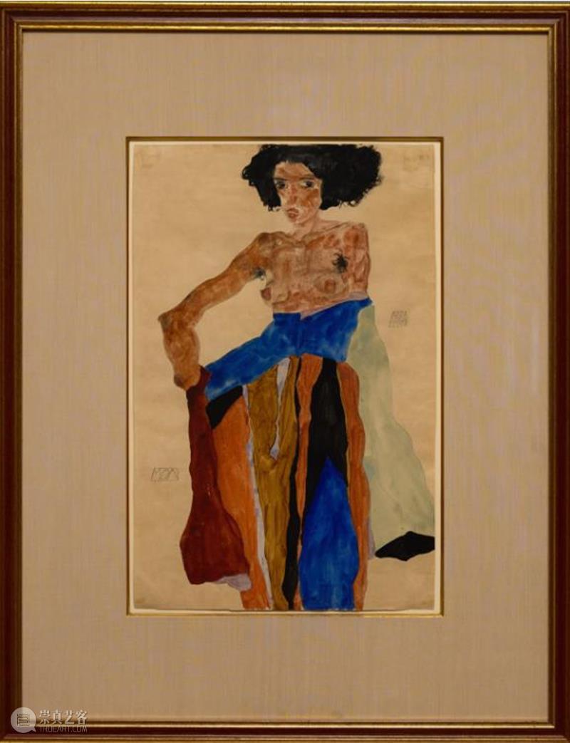 埃贡·席勒的纸上作品展 热点聚焦  埃贡·席勒（Egon Schiele） 崇真艺客