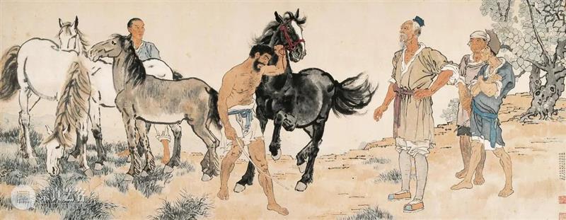 名家说名画 | 唐培勇:《九方皋》的背后,是徐悲鸿对发掘人才的深切期望 崇真艺客
