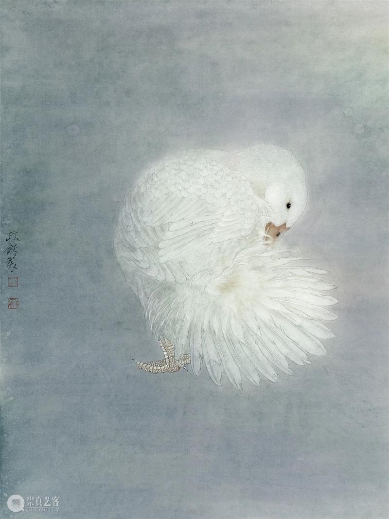 【北京画院精品艺术课】直播回顾｜方政和：工笔花鸟画中的禽鸟 崇真艺客