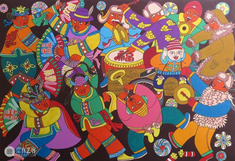 展览 | 多彩·画乡：首届中国乡土绘画（农民画）作品展览即将呈现！ 崇真艺客