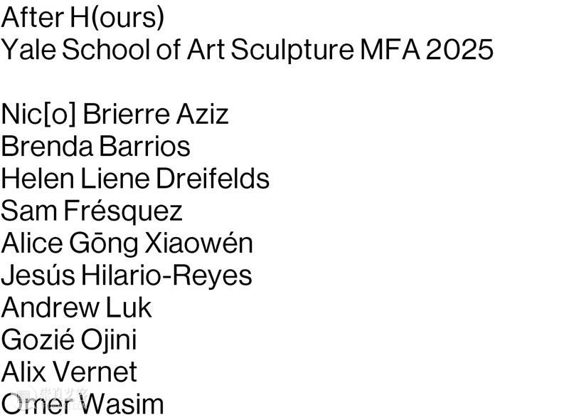 纽约新展预告丨After H(ours)丨7月9日开幕 崇真艺客