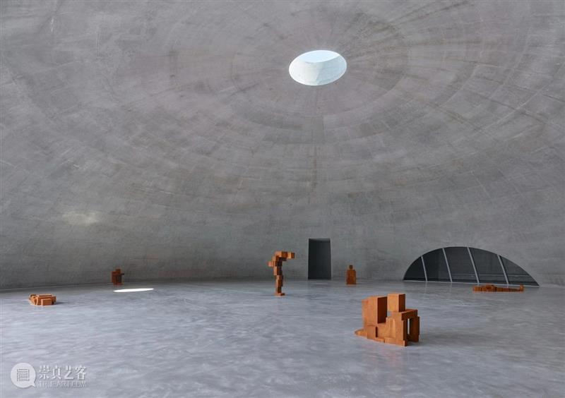 安东尼·葛姆雷/安藤忠雄合作永久装置正在韩国SAN博物馆展出 崇真艺客