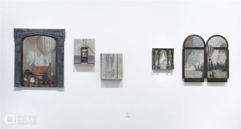 展览现场｜墨白个展“穿过房间的大象” 崇真艺客