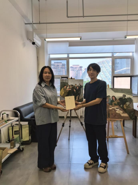 北京画院王珂老师油画创作稿研学班圆满收官 崇真艺客