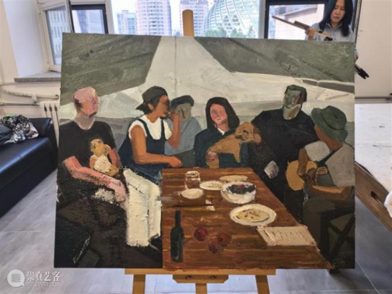 北京画院王珂老师油画创作稿研学班圆满收官 崇真艺客