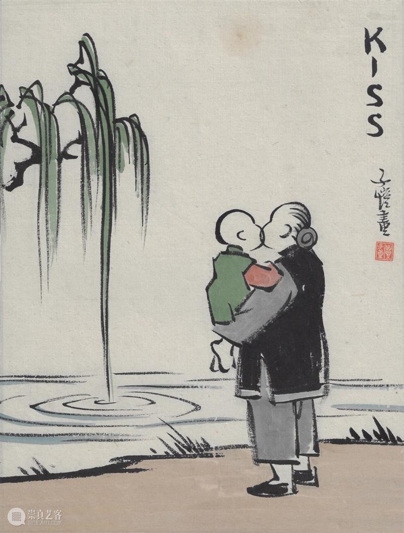 展览延期公告 | “无限清凉——丰子恺艺术展”延至11月16日 崇真艺客