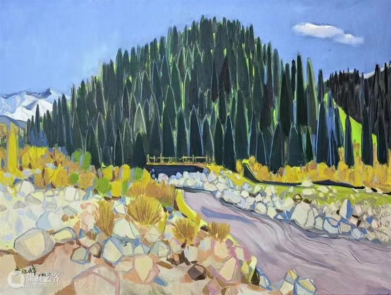 教学回顾︱走进库尔德宁——2025北京画院李江峰导师“油画色彩与写生创作”研学活动 崇真艺客