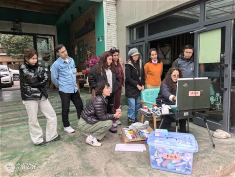 教学回顾︱走进库尔德宁——2025北京画院李江峰导师“油画色彩与写生创作”研学活动 崇真艺客