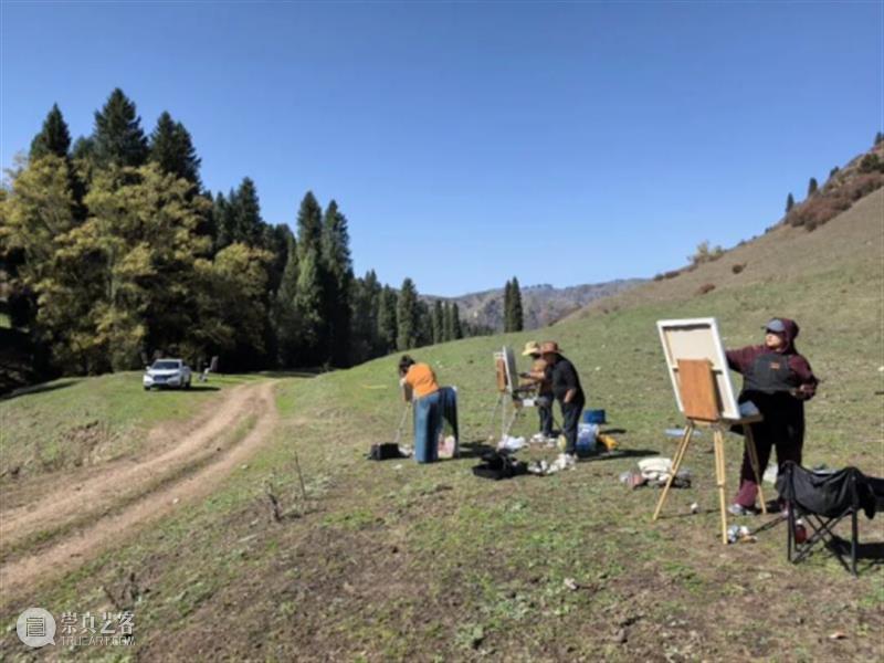 教学回顾︱走进库尔德宁——2025北京画院李江峰导师“油画色彩与写生创作”研学活动 崇真艺客