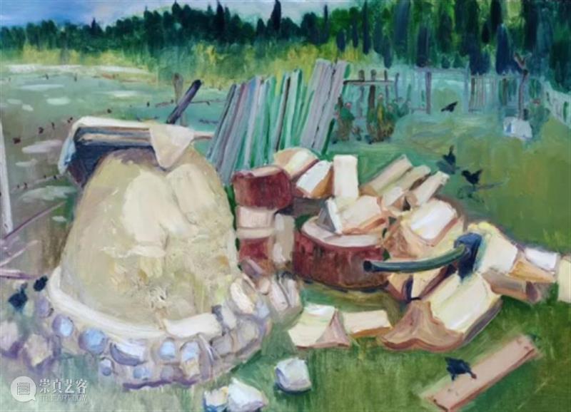 教学回顾︱走进库尔德宁——2025北京画院李江峰导师“油画色彩与写生创作”研学活动 崇真艺客