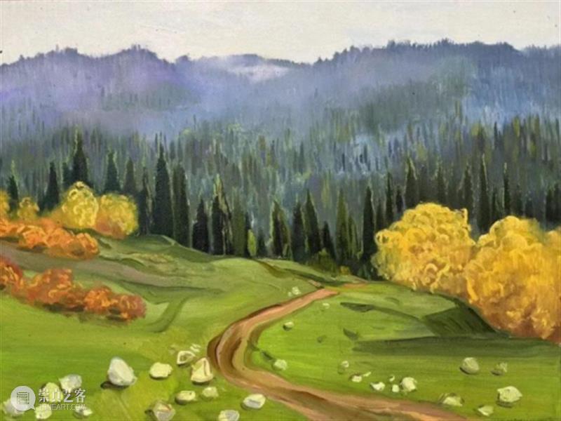 教学回顾︱走进库尔德宁——2025北京画院李江峰导师“油画色彩与写生创作”研学活动 崇真艺客