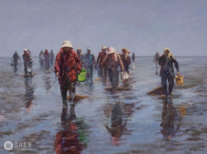展 讯丨海风的颜色——“盐城”油画作品展 崇真艺客