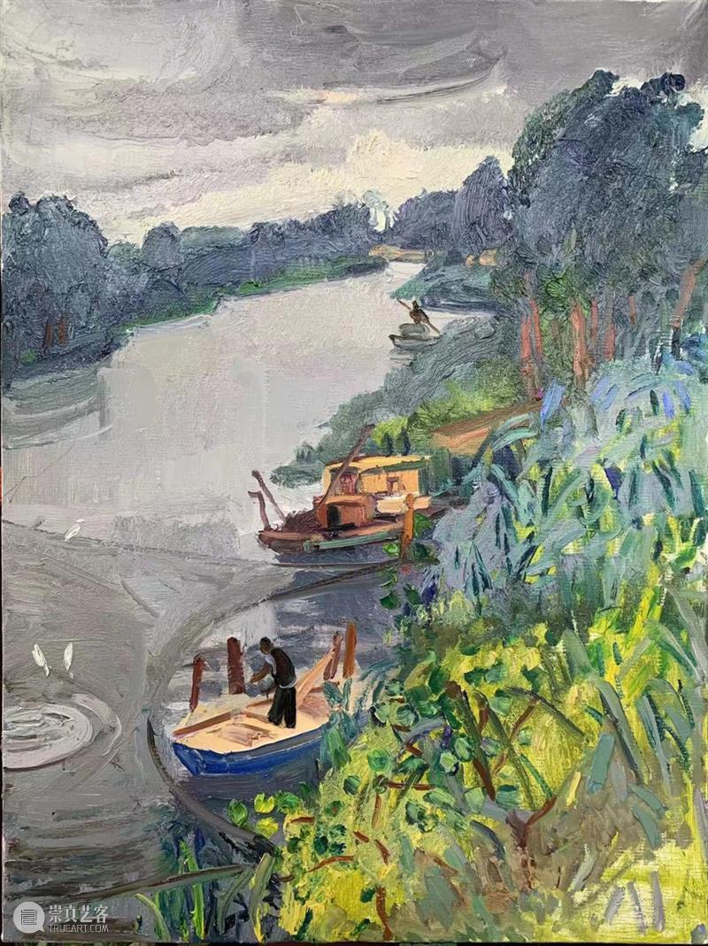 展 讯丨海风的颜色——“盐城”油画作品展 崇真艺客