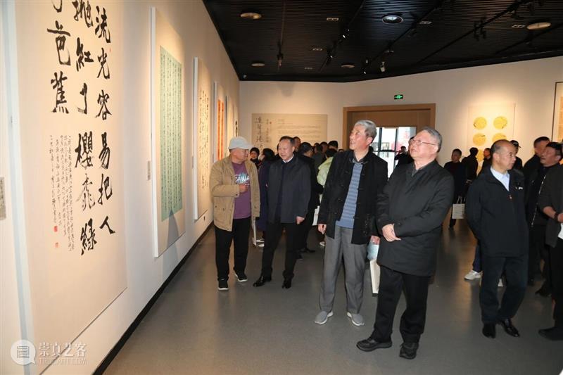 现 场 |  “遥望串场河——凌震三书法作品展”隆重开幕！ 崇真艺客