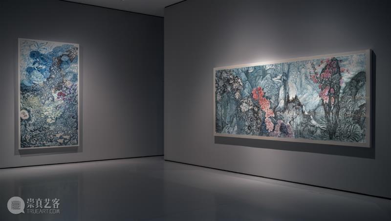 彭康隆广东美术馆个展“山花迷人眼” 重构水墨的视觉经验 热点聚焦  彭康隆 当代水墨艺术家 广东美术馆 山花迷人眼 崇真艺客