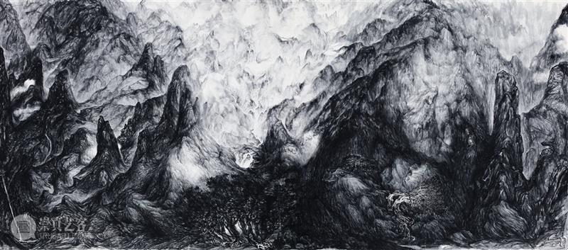 彭康隆广东美术馆个展“山花迷人眼” 重构水墨的视觉经验 热点聚焦  彭康隆 当代水墨艺术家 广东美术馆 山花迷人眼 崇真艺客