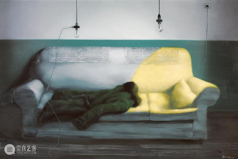 新闻｜张晓刚作品《绿墙：有手电筒的房间》加入The Met大都会艺术博物馆永久收藏 崇真艺客