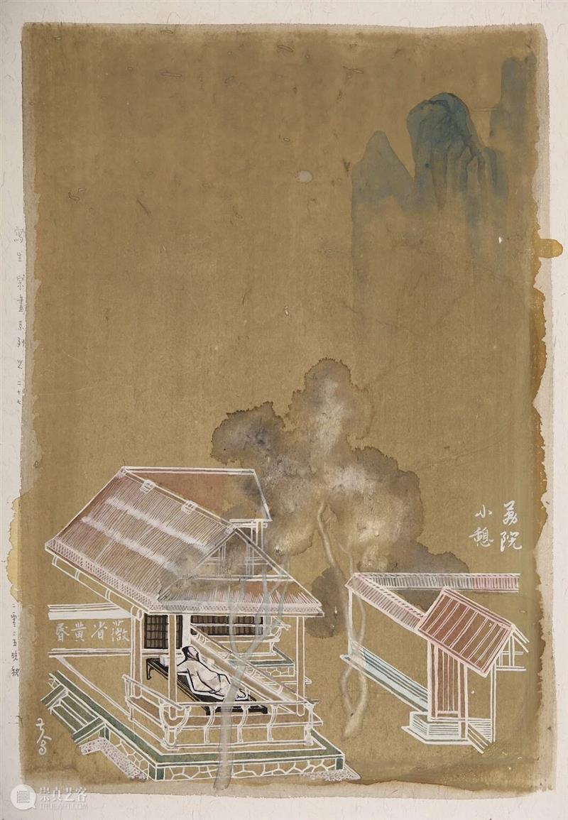 展讯｜松风和月白【写生宋画】黄大有纸上作品展 崇真艺客