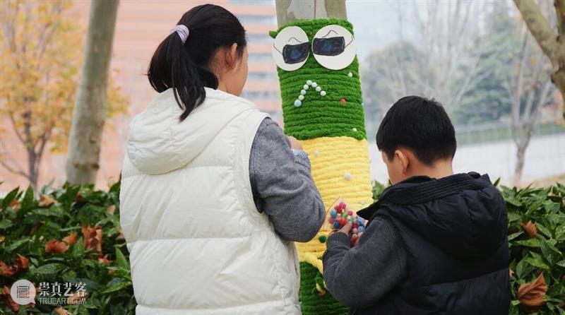 济宁市美术馆 | 以编织的温度，唤醒冬日城市：记一场市民共创的美育实践 崇真艺客