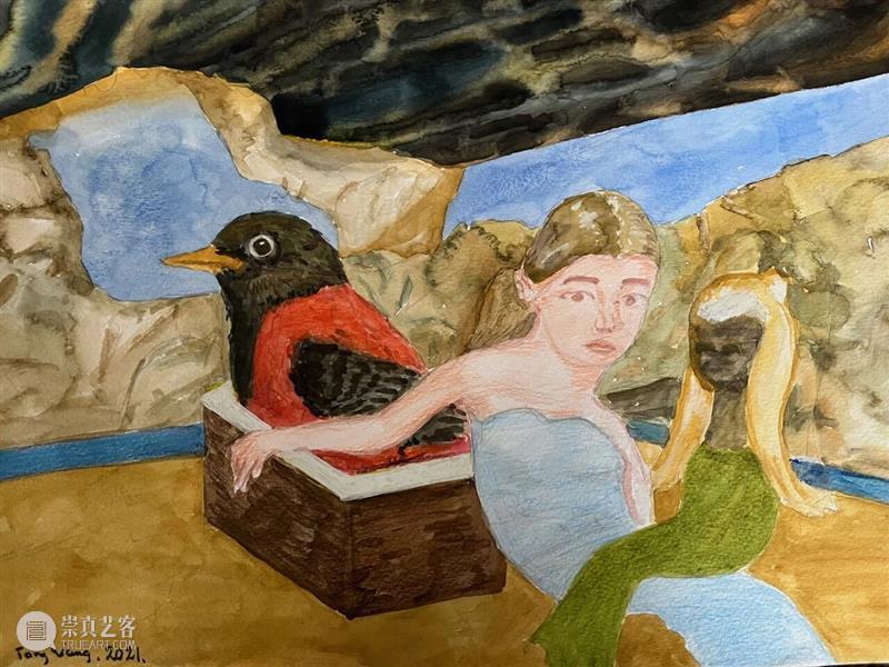 新展预告 | 王彤作品展「水墨暗思量」将于12月13日开幕！ 崇真艺客