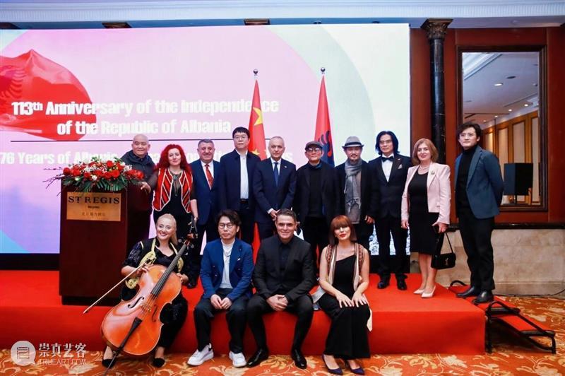 傅中望作品入藏阿尔巴尼亚共和国驻华大使馆 湖北美术馆文化交流再续新篇 崇真艺客