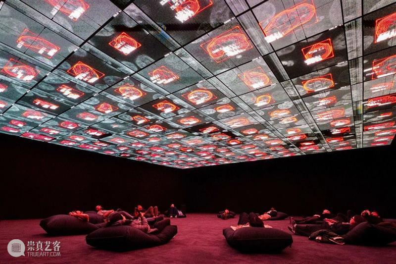 展览现场｜池田亮司（Ryoji Ikeda）「data-cosm [no1]」@ 伦敦180河岸艺术中心 崇真艺客