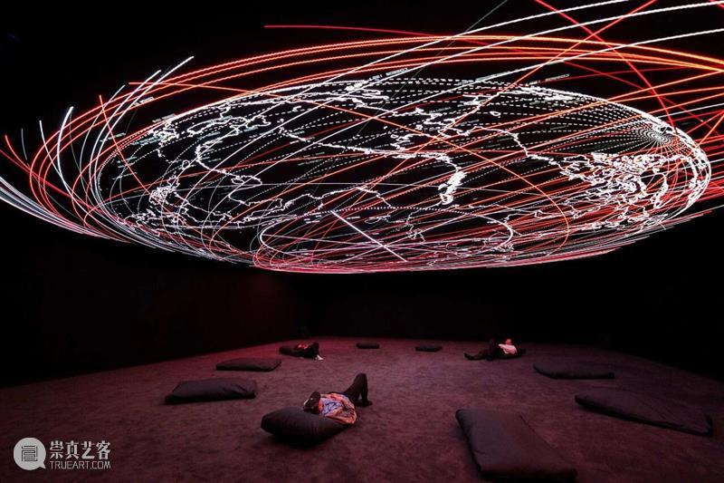 展览现场｜池田亮司（Ryoji Ikeda）「data-cosm [no1]」@ 伦敦180河岸艺术中心 崇真艺客