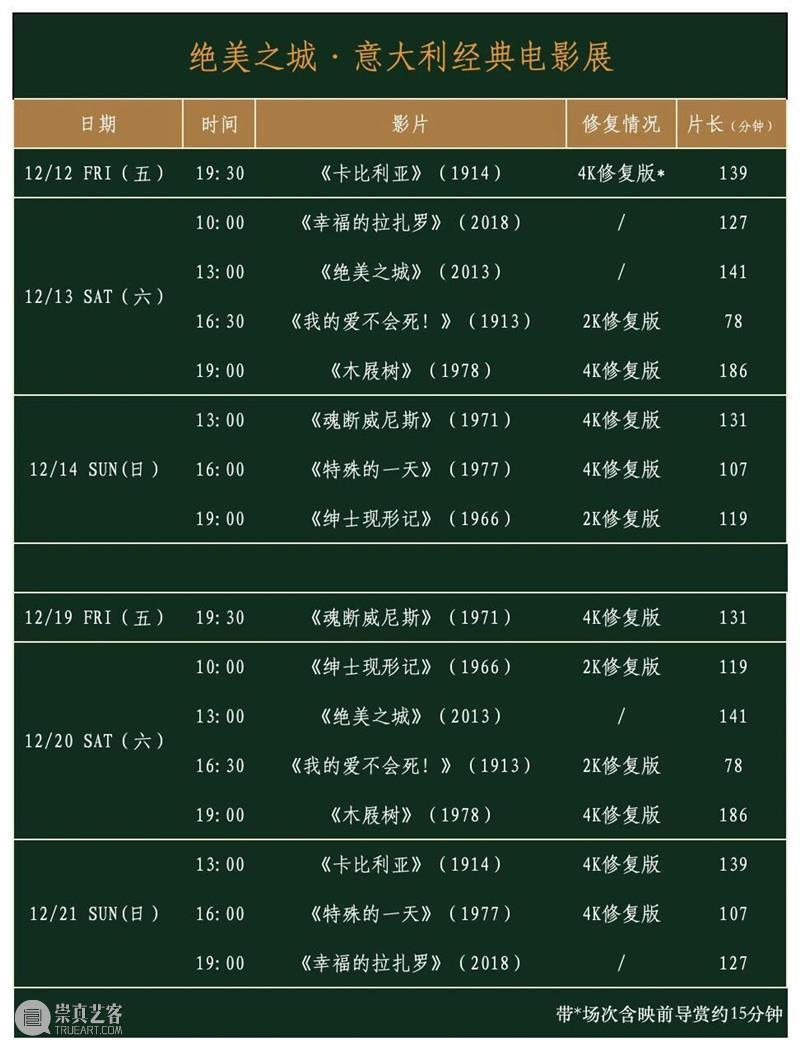 土地之诗《木屐树》升级4K展映！马可·穆勒：这是一首献给意大利农民阶级的真诚颂歌！ 崇真艺客