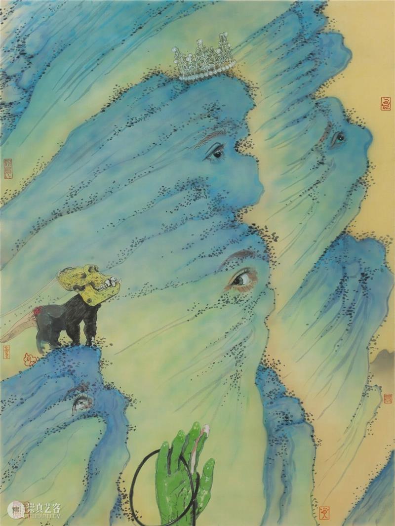 偏锋 评论 | 张晨《非人非物 他山之眼——童昆鸟的“绘画机器”》 崇真艺客