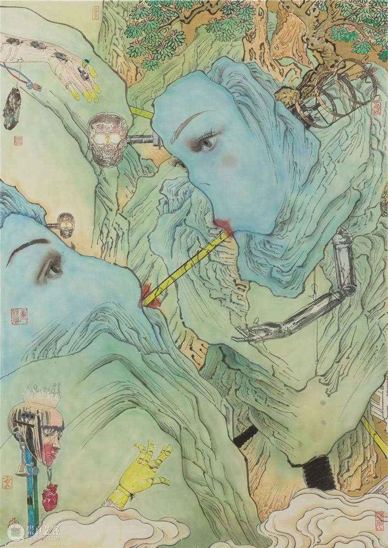 偏锋 评论 | 张晨《非人非物 他山之眼——童昆鸟的“绘画机器”》 崇真艺客