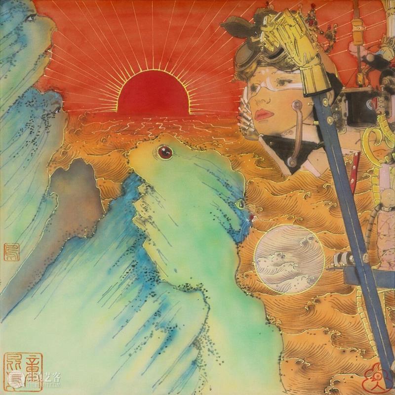 偏锋 评论 | 张晨《非人非物 他山之眼——童昆鸟的“绘画机器”》 崇真艺客