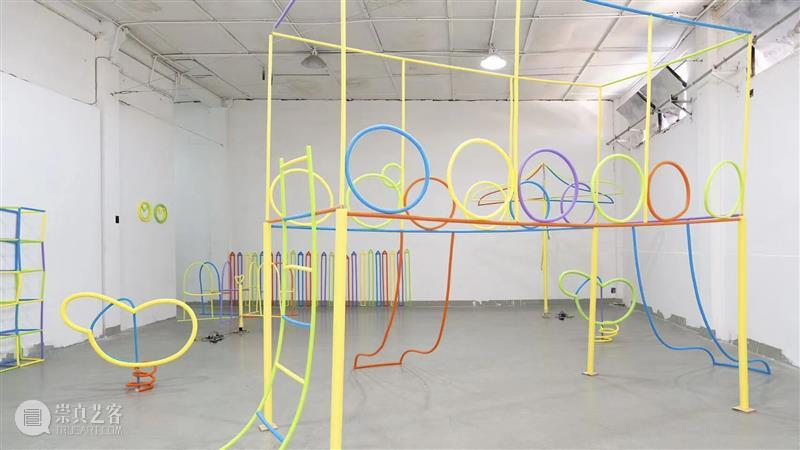 展览现场｜滑梯，旋转木马，跷跷板 Slides, Carousels, Seesaws 崇真艺客